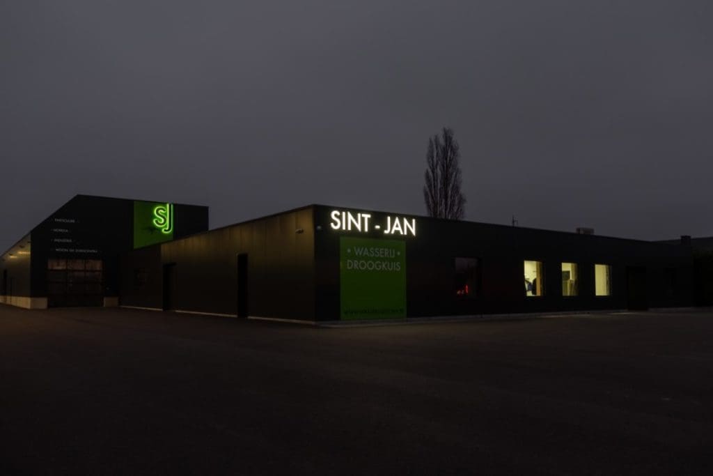 Verlichte doosletters - Wasserij Sint - Jan